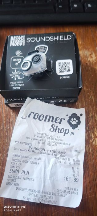 Odstraszacz Max&Molly Soundshield Mini Black (na kleszcze i pchły)