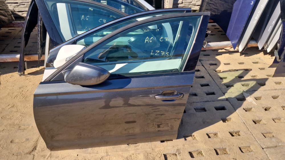 Audi a6 c7 2014r drzwi lewe przednie lz7s