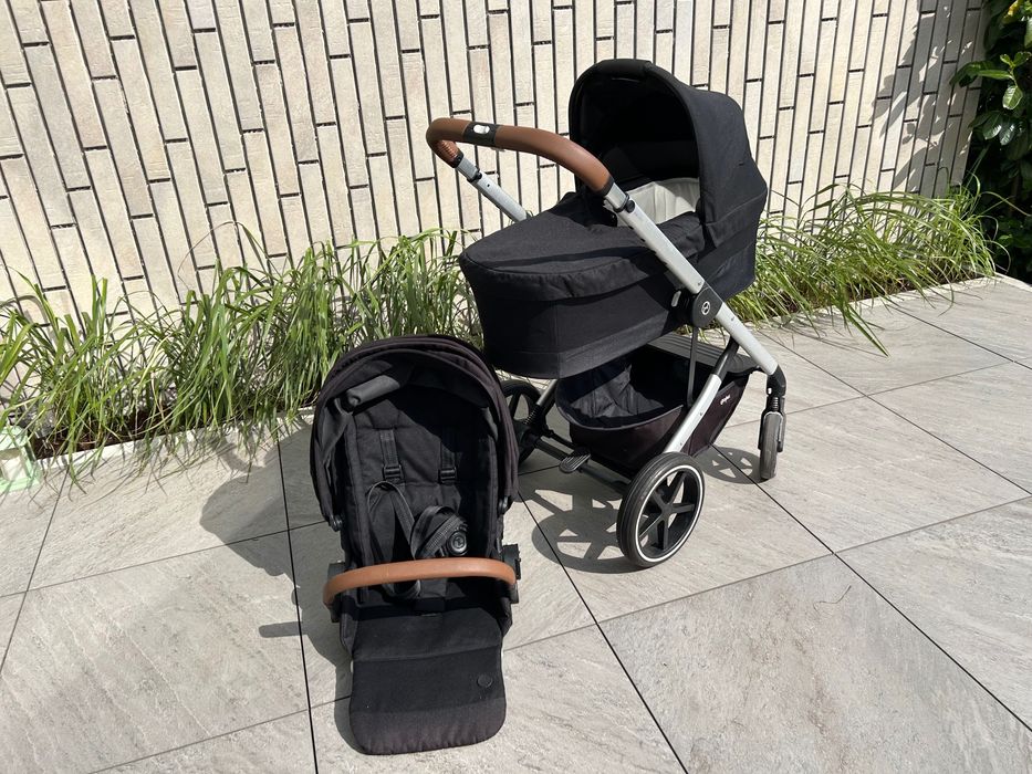 Wózek 2w1 Cybex Balios SLux Deep Black / Silver