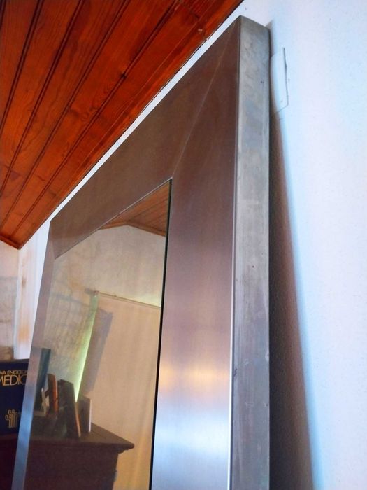 vende-se espelho inox de grandes dimensões 275x150 cm