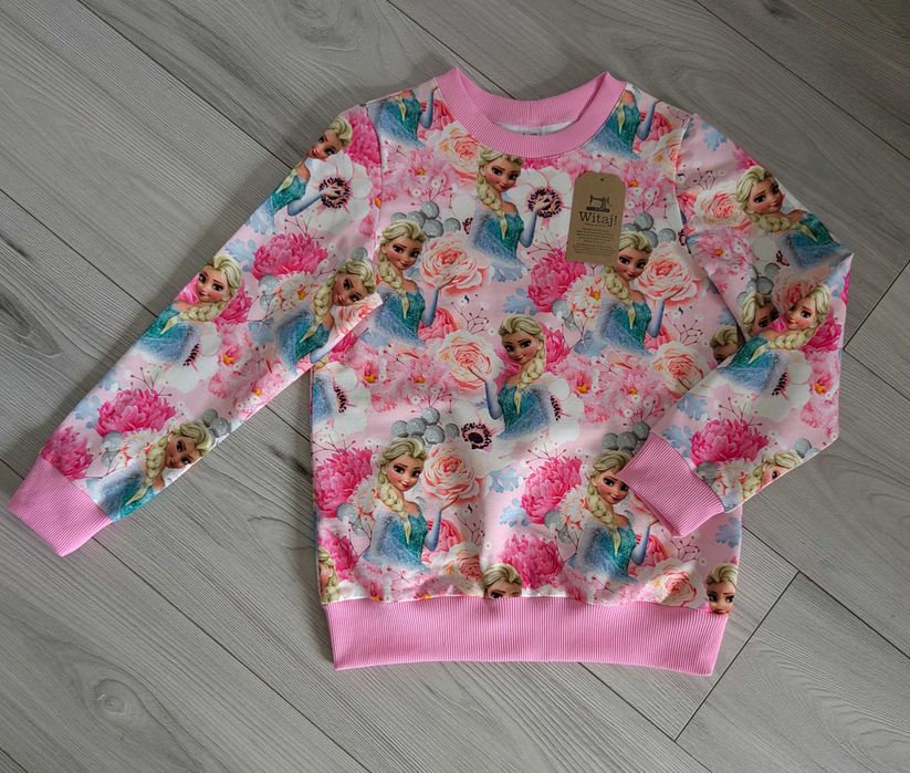 Bluza Elsa Frozen Kraina lodu Elza rozm 128