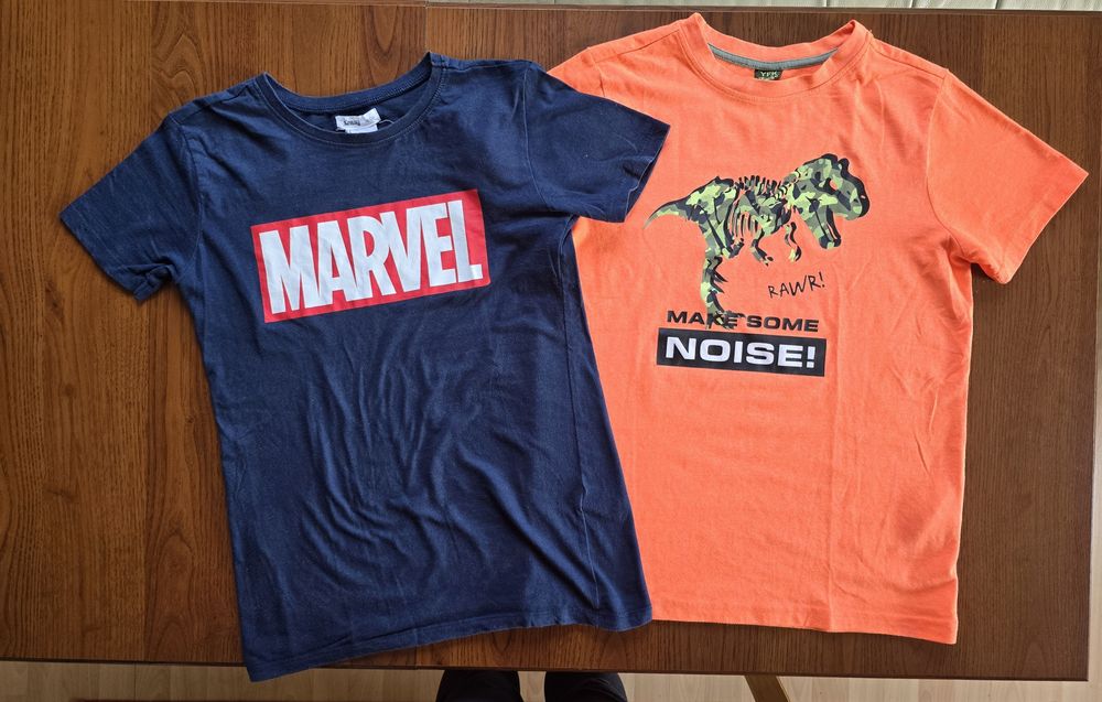 Zestaw 2 t-shirty chłopięce rozm. 152