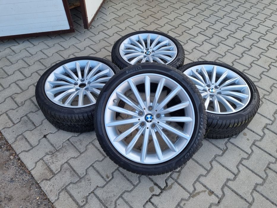 Koła Felgi Aluminiowe BMW Seria 5 G30 G31 19" OEM Styling 633 Pirelli RunFlat TPMS