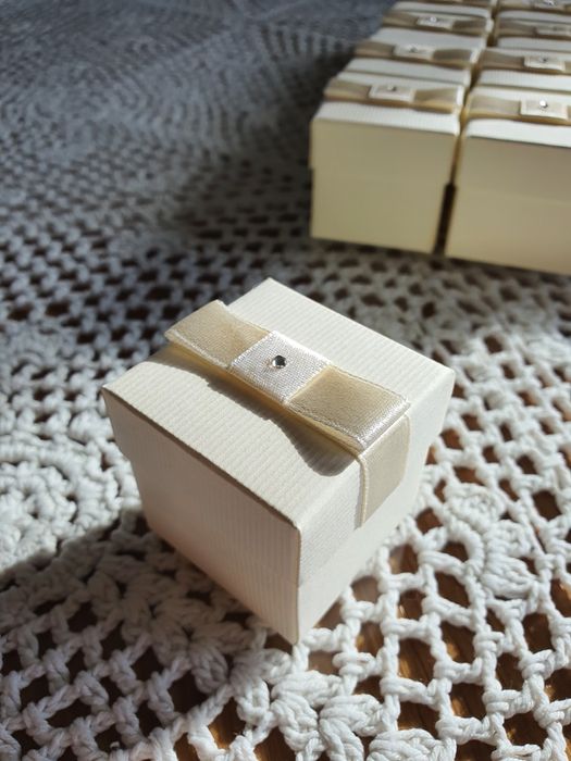 Podziękowania dla gości - pudełeczka