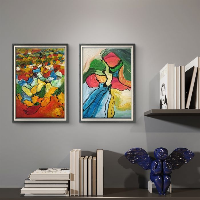 Obrazy olejne rękodzieło