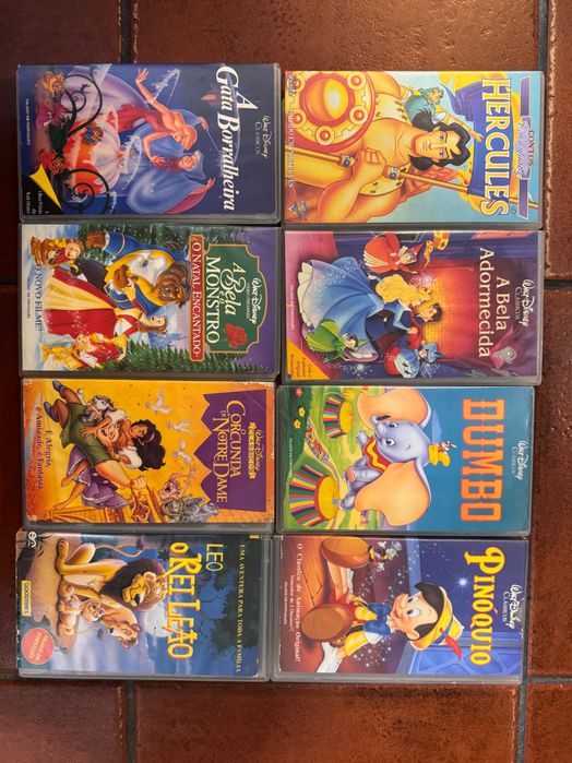 Coleção Clássicos Disney VHS