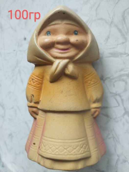 Игрушки кроватка дедушка бабушка птичка Олимпийский Мишка СССР