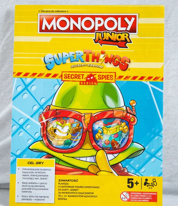 Gra planszowa Monopoly Junior Super Things