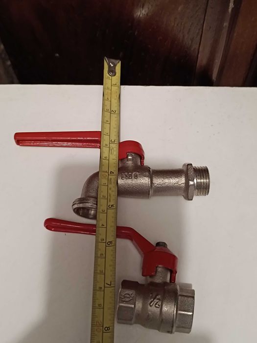 Conjunto de Torneiras tubos adaptadores