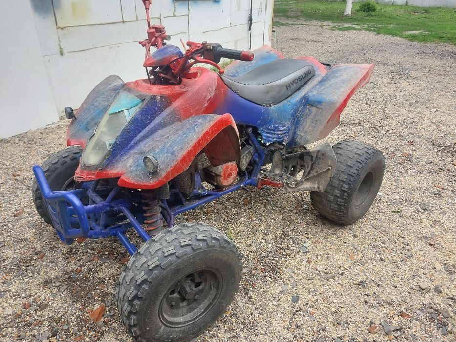 Quad 450 zarejstrowany szatan