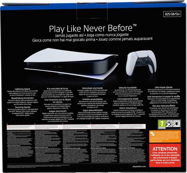 PS5 Digital Edition 825GB