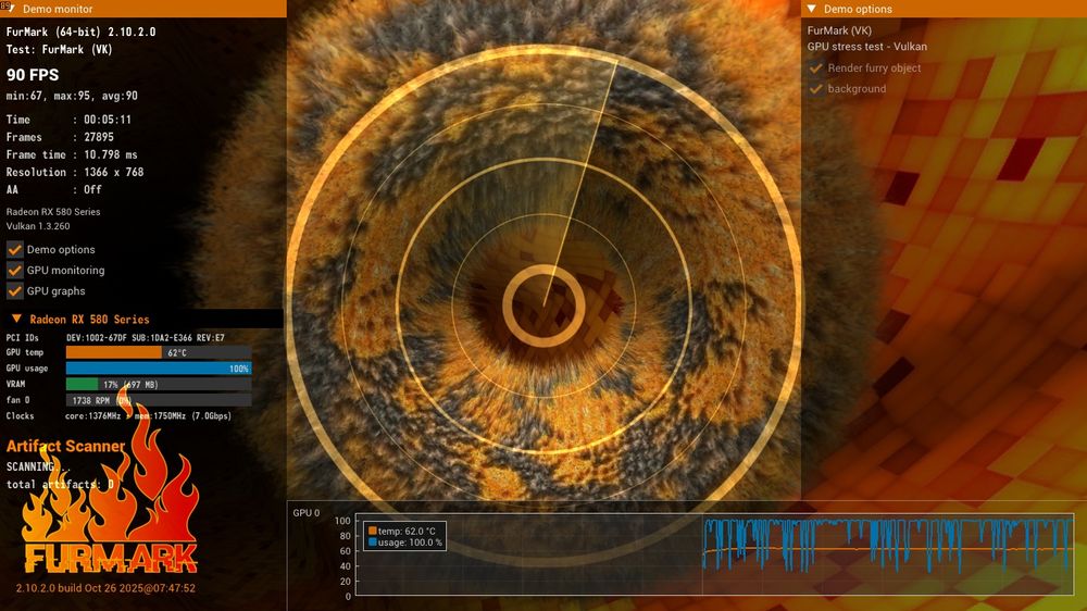 Видеокарта Sapphire Nitro+ Rx 580 4gb