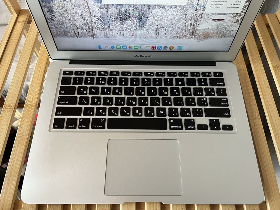 Батарея 10.5 годин, майже ідеальний MacBook Air 13 A1466 2017, 8/256Гб