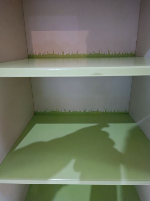 Movel Baú + Estante Infantil Moviflor (Linha Curly) – Ótimo Estado