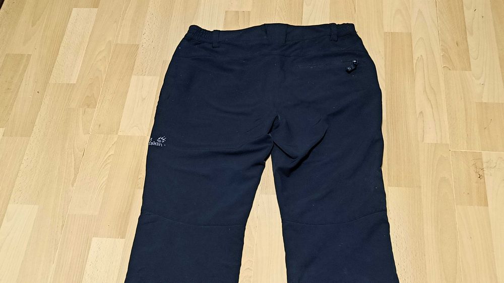 Ocieplane spodnie turystyczne JACK WOLFSKIN FLEXSHIELD SOFTSHELL r.M stan bardzo dobry