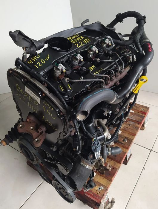Motor peugeot BOXER 2.2HDI 120cv 4HU 2011 - caixa 6v velocidades