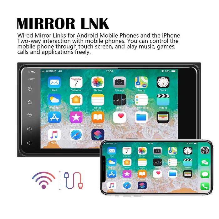 Radio Android Toyota Corolla Rav4 Hilux CarPlay GPS WiFi 2/64GB NOVO