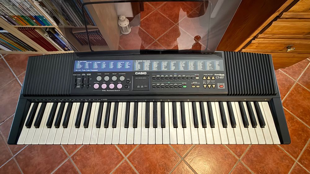 Órgão Casio Tone Bank CT 657