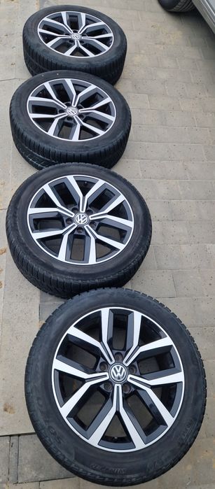 Koła alufelgi  Nivelles 215/55 17 Oryginalne VW Passat b8