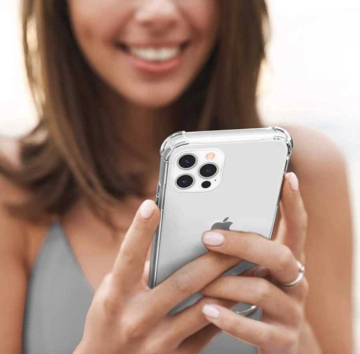 Etui Anti-Shock do iPhone 12 / iPhone 12 Pro + Szkło Hartowane