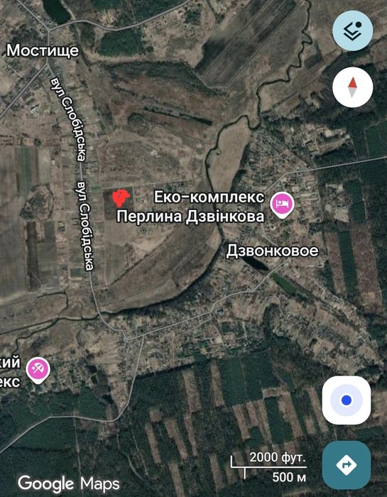 Ділянка під будівництво Дзвінкове/Мостище – pohled 5