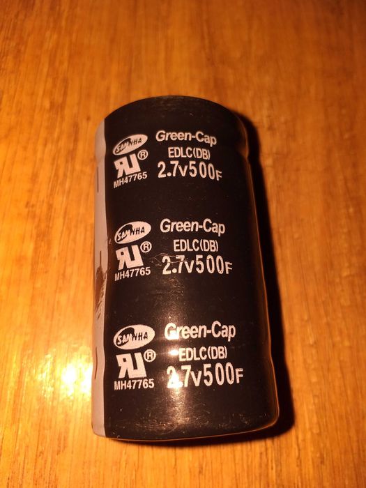 Kondensator Gren Cap EDLC(DB) 2,7v500F