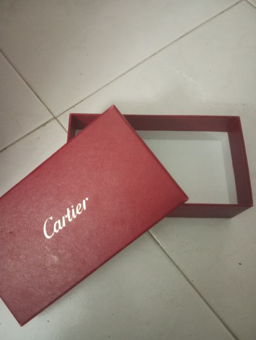 Caixa original cartão Cartier