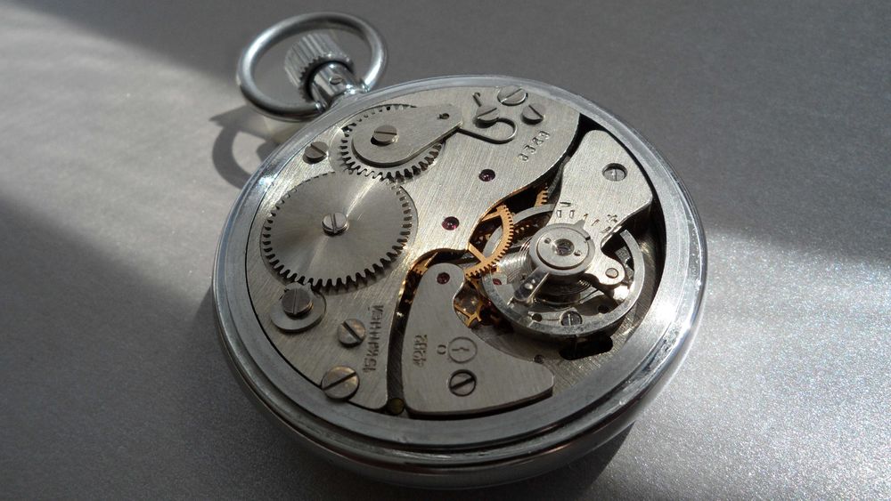 …КОШЕРНЫЙ секундомер «АГАТ-4282» механический 15 камней СССР 90-х.