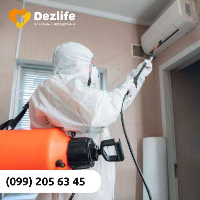 Дезінсекція травлення клопів тарганів щурі та мишей ЯКІСНО