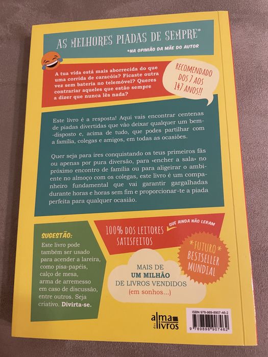 O livro da piadas secas