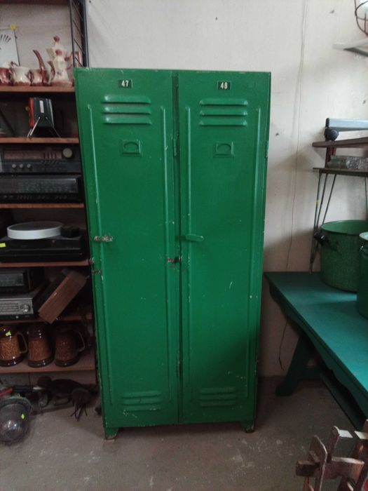 Szafa,szafka metalowa PRL Loft Industrial ,warsztatowa