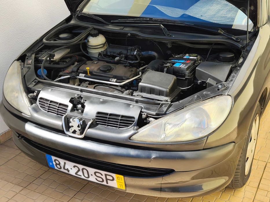 Peugeot 206 1.1 / Gasolina / Ano 2001 / 5 portas
