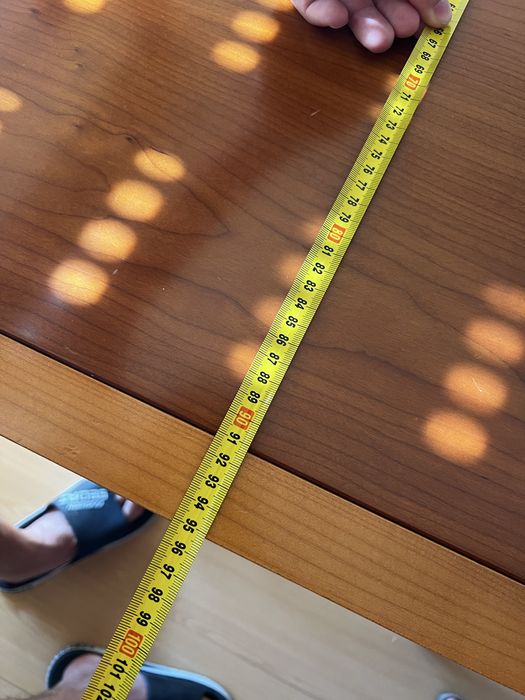 Mesa de jantar extensivel com 4 cadeiras