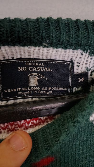 Camisola de natal de malha