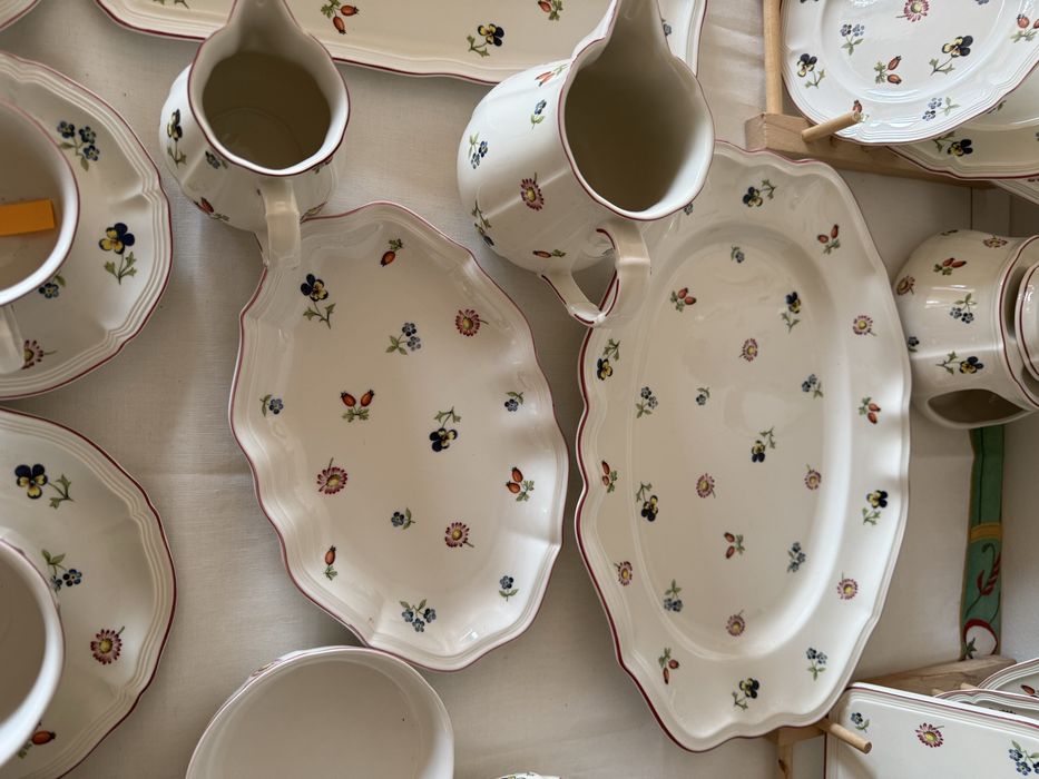 Сервіз вживаний поштучно колекція Petite Fleur V&B