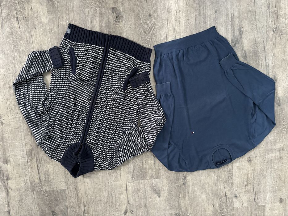 Swetry L  zestaw męskie tommy