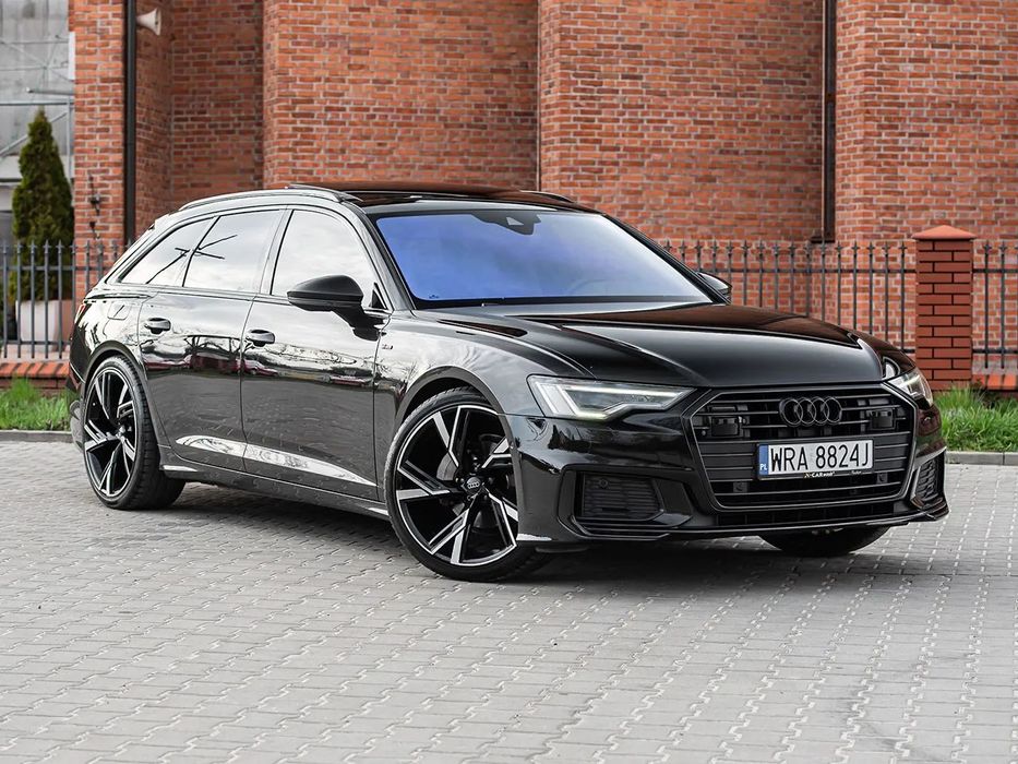 Audi A6 Avant 204KM Quattro S-Line Skóra Panorama Full LED Grzane Fotele TempomatACC