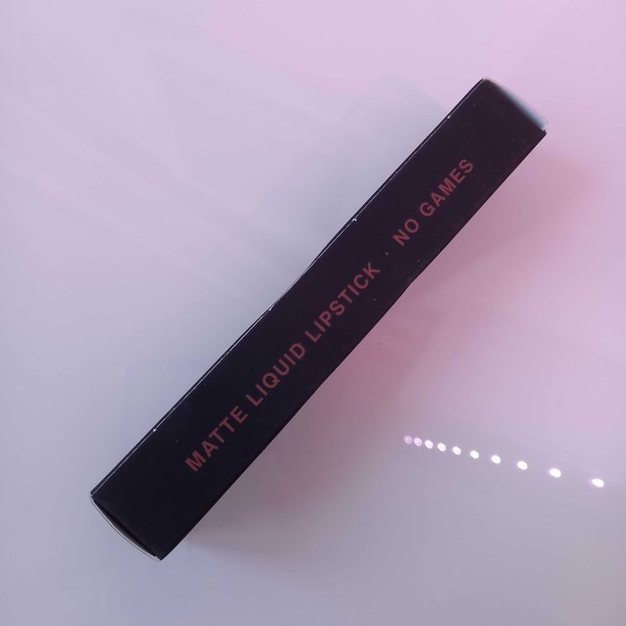 BAD Matte Liquid Lipstick No Games pomadka matowa