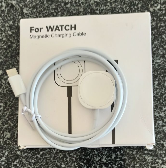 Carregador Magnético P/ Watch / iWatch - C/ Cabo Type C64741110954497121