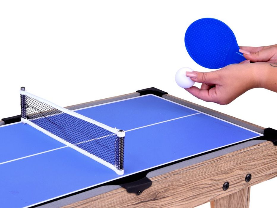 Stół do gry piłkarzyki cymbergraj ping-pong bilard 4w1 GR0770