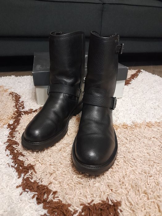 Шкіряні ботінки сапоги Geox Respira gore-tex