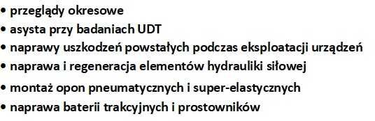 TL Serwis wózków widłowych