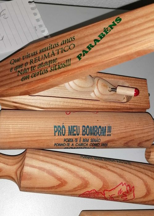 Peças madeira Ofertas Simbólicas, tudo por 5€