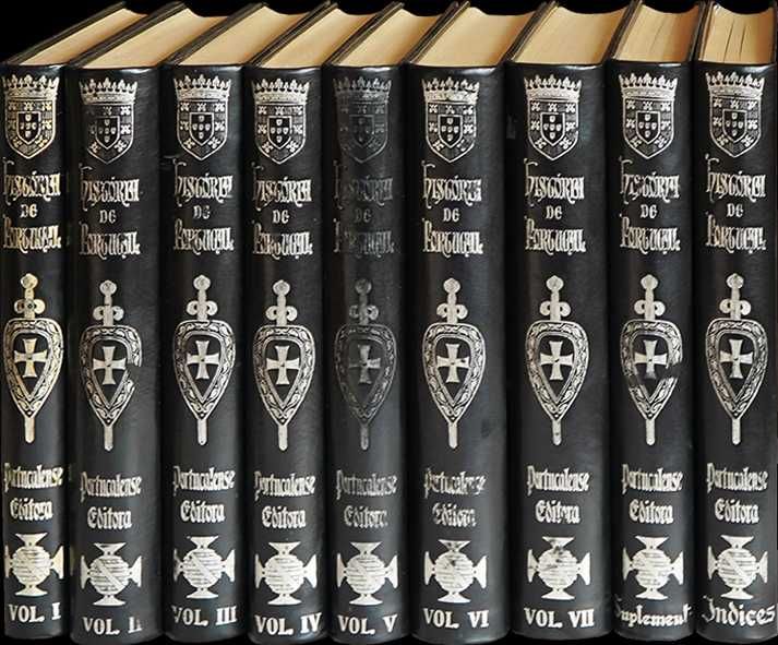 História de Portugal Edição Monumental - Damião Peres (Completa 9 Vols)
