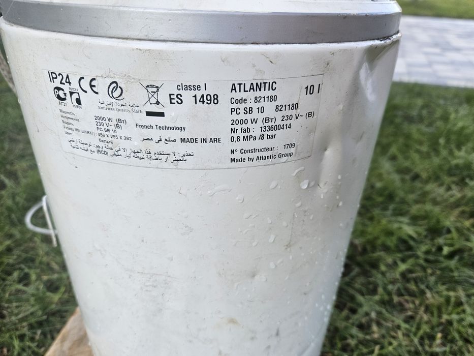 Sprzedam podgrzewacz wody atlantic 10l
