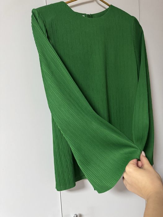 Кофтинка зелена жатка с-м