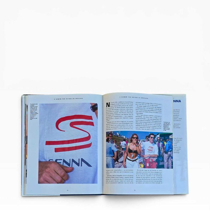 Livro “Em Memória de Ayrton Senna” — Alan Henry / John Townsend