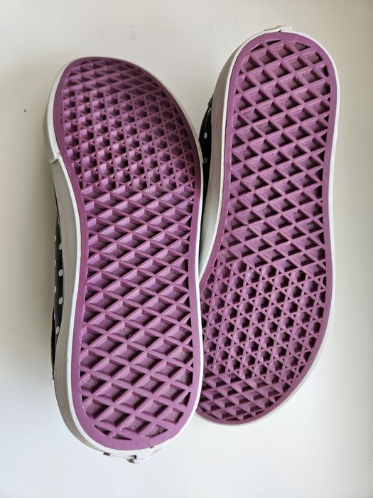 Trampki skóra naturalna Vans model "Off the wall", rozm 39