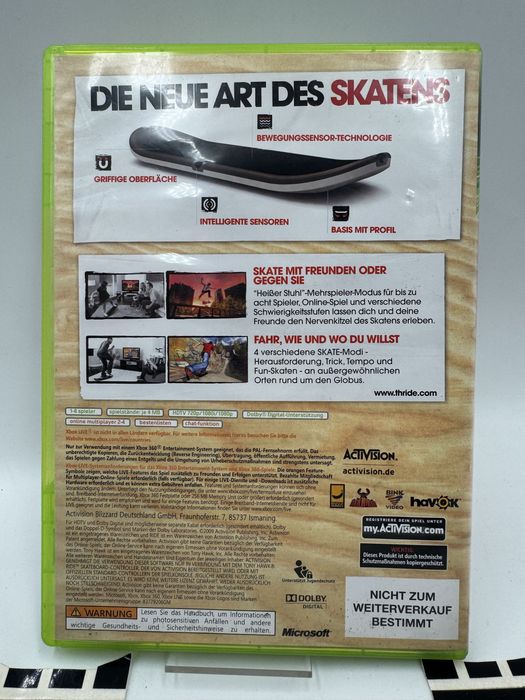 Tony Hawk Ride Xbox 360 Gwarancja