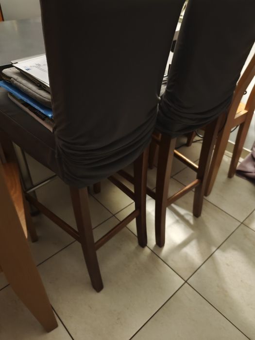 Krzesła barowe oddam za darmo